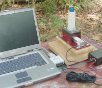 Test Stand Setup, Front View